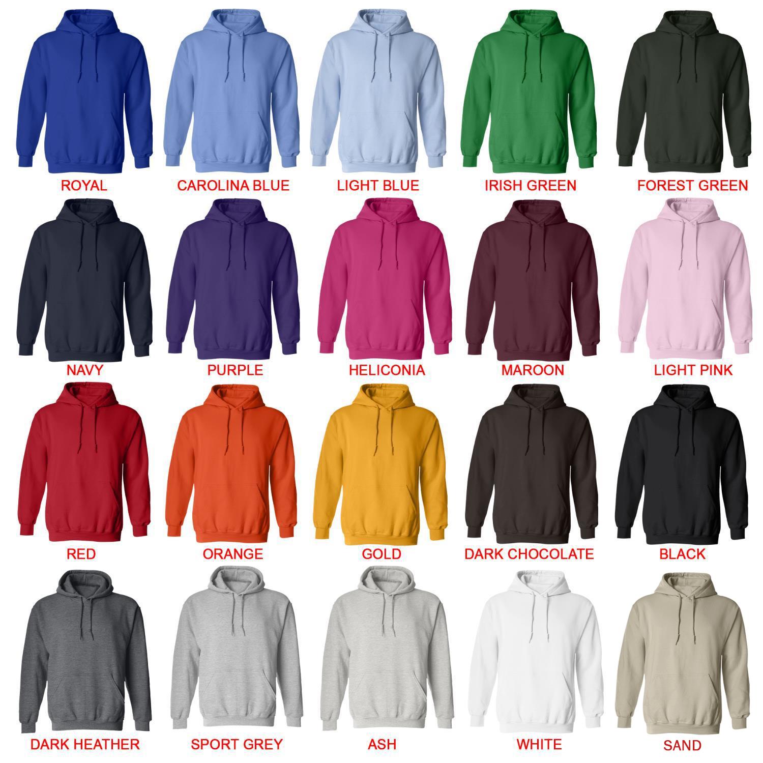 hoodie color chart - Dune Merch