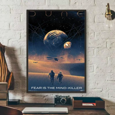 Fear Is The Mind Killer Movie Dune Wall Art