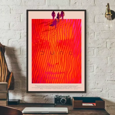 Red Movie Dune Wall Art