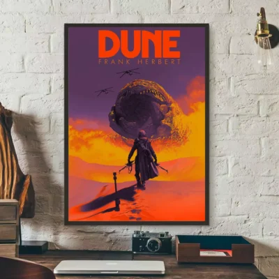 Walking Movie Dune Wall Art