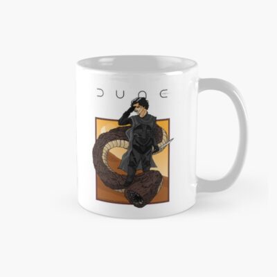 Dune Sandworm Riding Mug