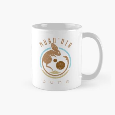 Dune Muad Dib Arrakis Distressed Emblem Mug