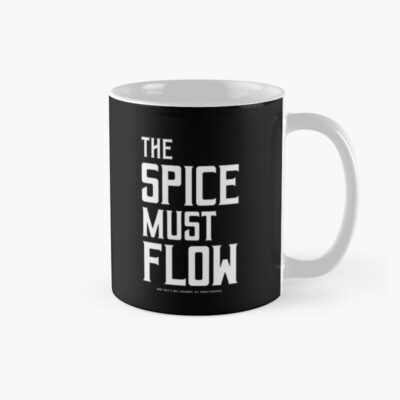Dune The Spice Must Flow White Mug