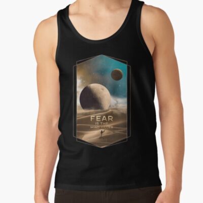 Dune Moons Muad Dib On Arrakis Tank Top