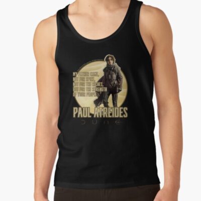 Paul Atreides Fan Art Dune Fan Art Tank Top