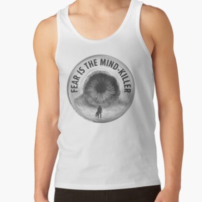 Dune The Sandworm Fear Is The Mind Killer Tank Top