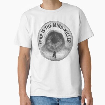 Dune The Sandworm Fear Is The Mind Killer T-shirt