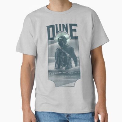 Dune Paul Of Arrakis Portrait With Quote T-shirt