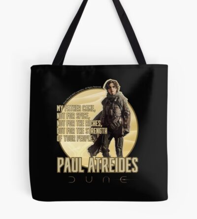 Paul Atreides Fan Art Dune Fan Art Tote Bag