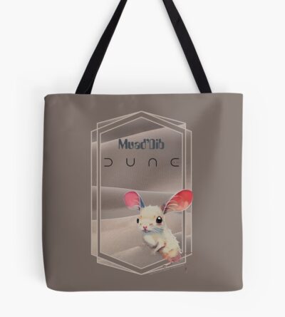 Dune Sand Mouse Medium Beige Gray Background Tote Bag