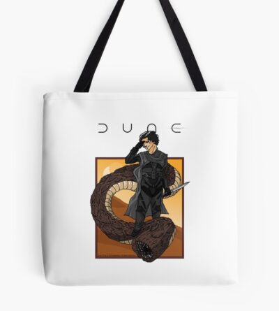 Dune Sandworm Riding Tote Bag