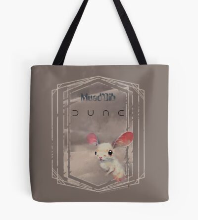 Dune Sand Mouse Medium Beige Gray Background Tote Bag