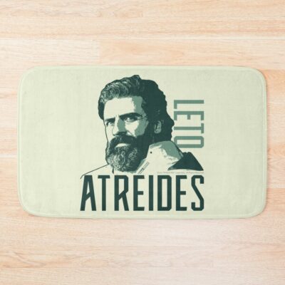 Leto Atreides Face Art Graphic Dune 2021 Fan Art Bath Mat