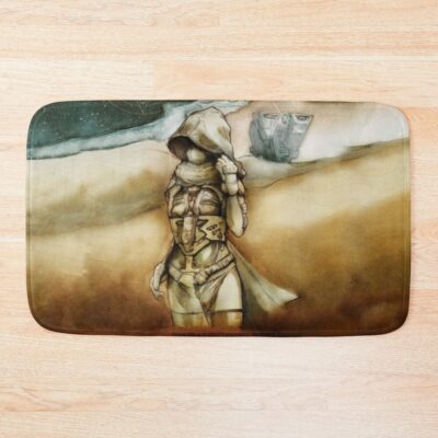 Chani In Arrakis Desert Dune 2020 Art Bath Mat