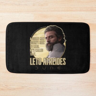Leto Atreides I Leadership Art Dune Fan Art Bath Mat