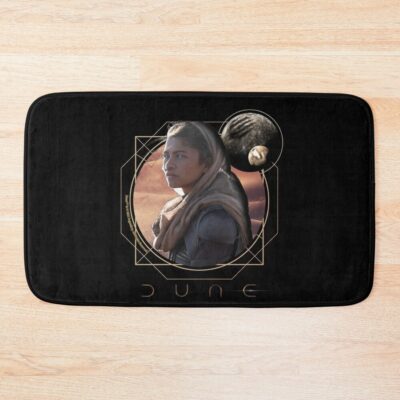 Dune 2020 2021 Film Chani Character Graphic Art Bath Mat