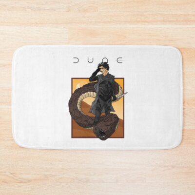 Dune Sandworm Riding Bath Mat