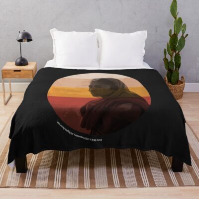 Dune 2020 Inkpress Artwork Throw Blanket