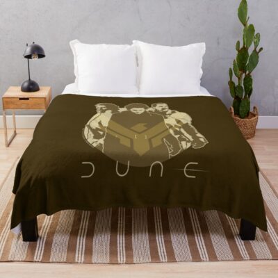 Dune 2021 Film House Atreides Graphic Throw Blanket