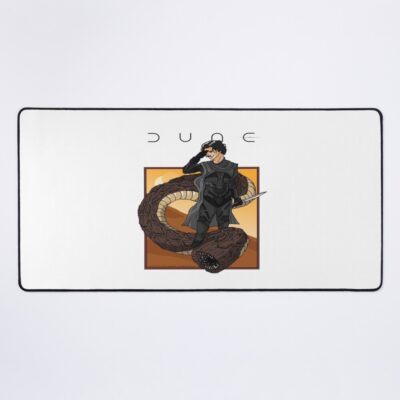 Dune Sandworm Riding Mouse Pad