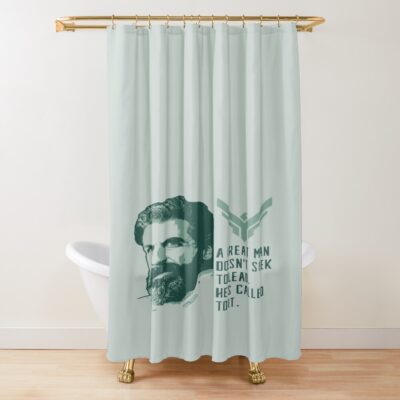 Leto Atreides Dune 2021 Fan Art Shower Curtain