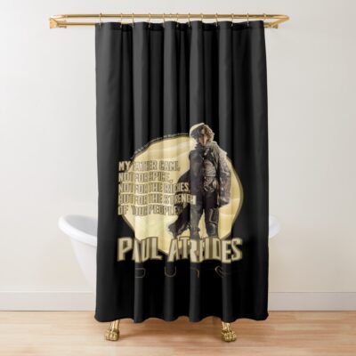 Paul Atreides Fan Art Dune Fan Art Shower Curtain