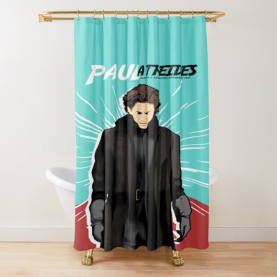 Paul Atreides Comic Style Shower Curtain