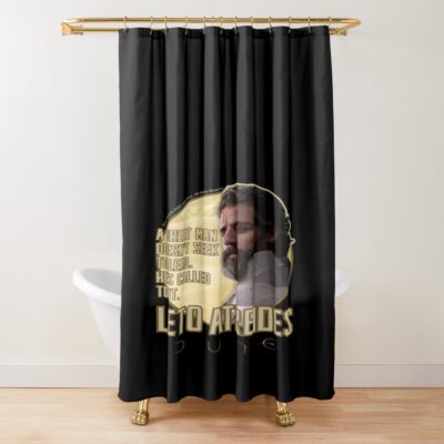 Leto Atreides I Leadership Art Dune Fan Art Shower Curtain