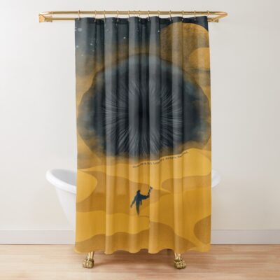 The Great Shai Hulud Yellow Sand Shower Curtain