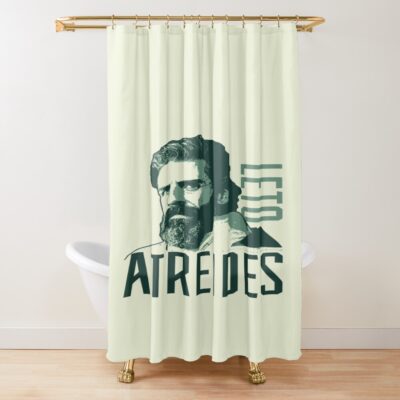 Leto Atreides Face Art Graphic Dune 2021 Fan Art Shower Curtain