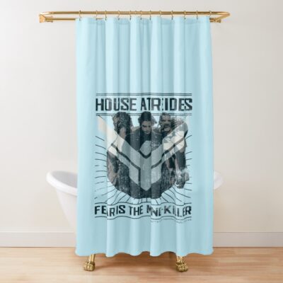 House Atreides Graphic Dune 2020 21 Film Paul Atreides Leto And Gurney Halleck Shower Curtain