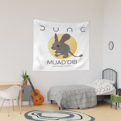 Dune Part Two Paul Atreides Muad Dib Desert Mouse Tapestry