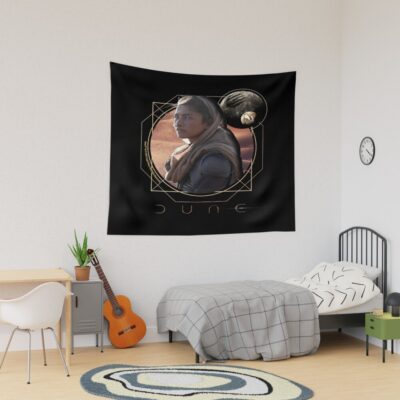 Dune 2020 2021 Film Chani Character Graphic Art Tapestry