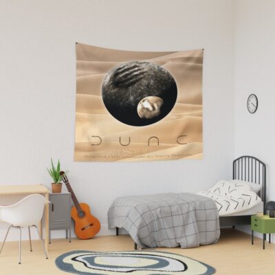 Dune Planet Moons Tapestry
