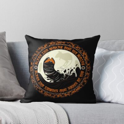 Shai Hulud 2 Throw Pillow