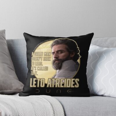 Leto Atreides I Leadership Art Dune Fan Art Throw Pillow