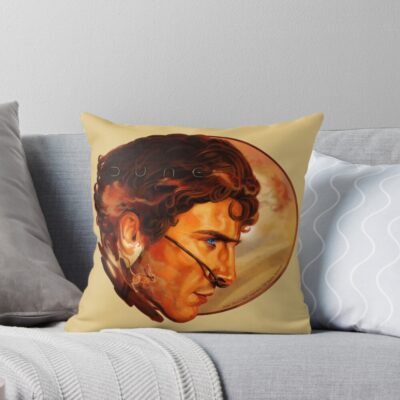 Dune Paul Painting Throw Pillow