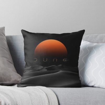 Dune Sunset Throw Pillow