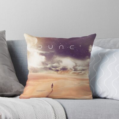 Dune Illusion Throw Pillow