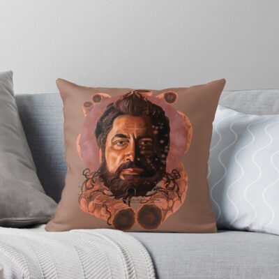 Dune Fanart 11 Painting Throw Pillow